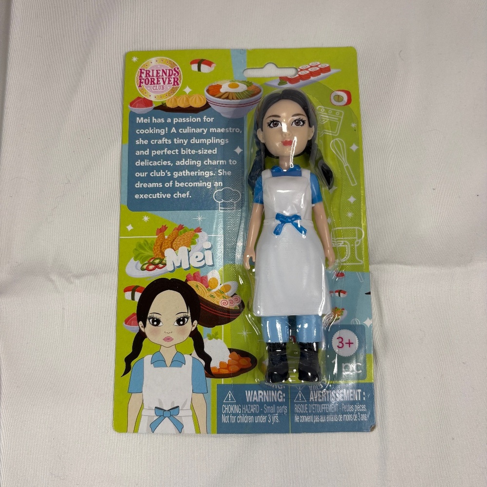 Mei Culinary Chef Doll Friends Forever Club New in Package
